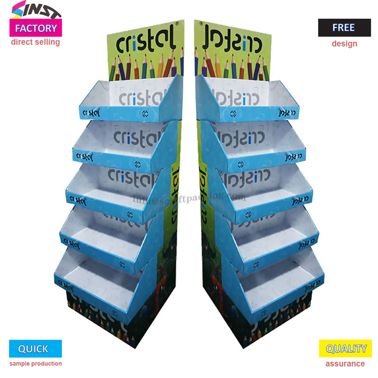 Nie je na displeji farebných pier žiadne zvýraznenie? Tento farebný stojan na pero upúta pozornosť zákazníkov na prvý pohľad!