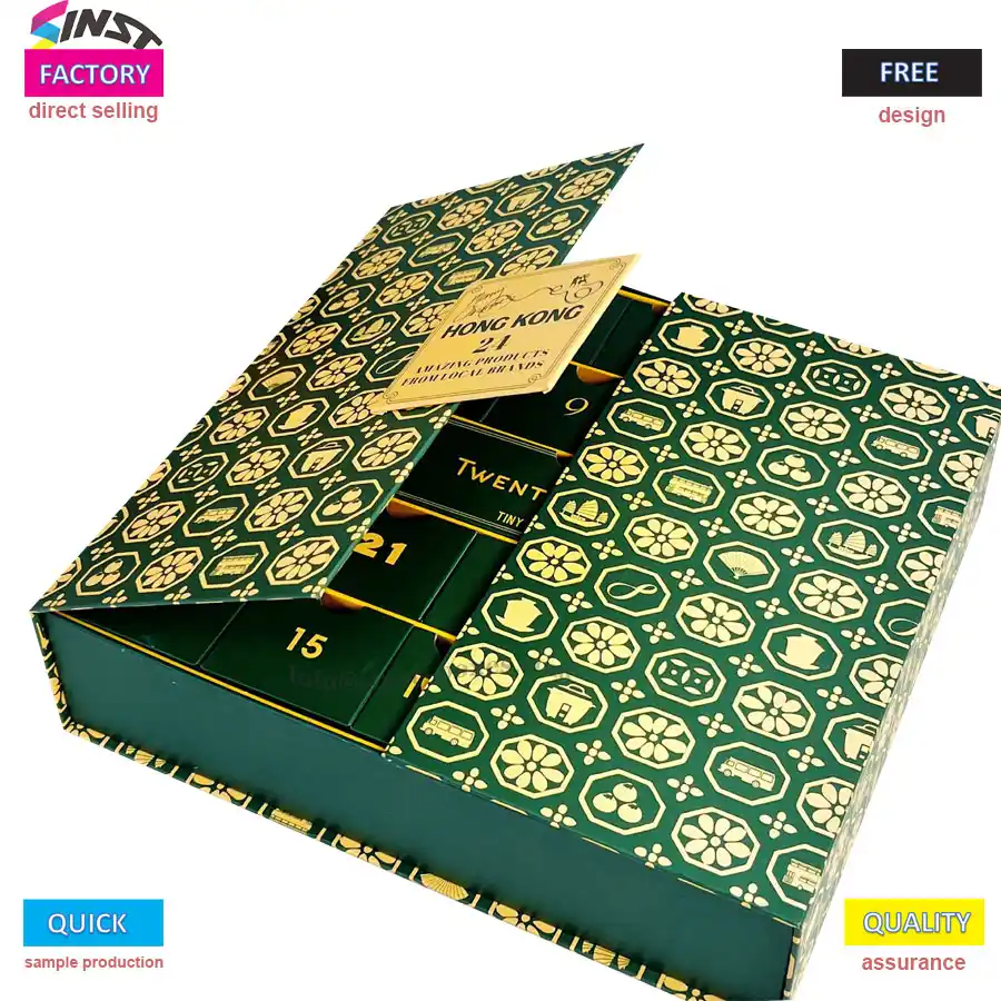 Darčeková krabička na adventný kalendár