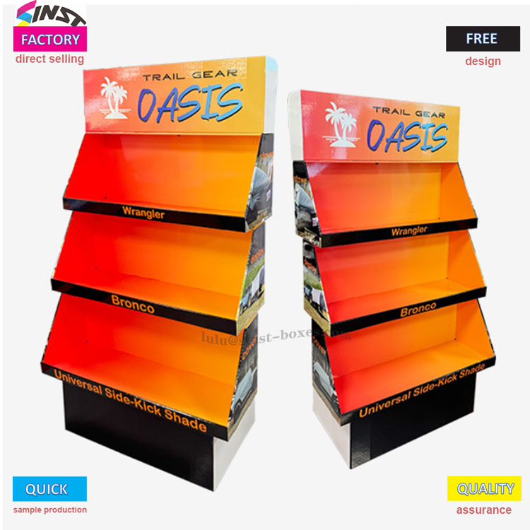 Stojan na vystavenie autopríslušenstva